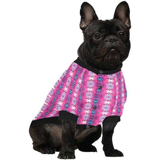Bright Wave Pet Dog Round Neck Shirt