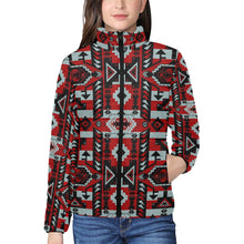 Load image into Gallery viewer, Chiefs Mountain Candy Sierra Dark Women&#39;s Stand Collar Padded Jacket
