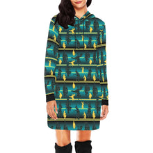 Load image into Gallery viewer, Dancers Inspire Green Hoodie Dress
