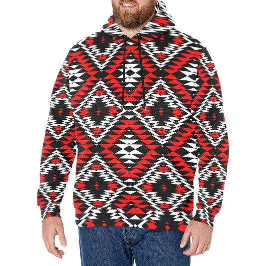 Taos Wool Men's Long Sleeve Fleece Hoodie