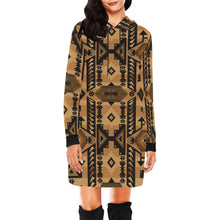 Load image into Gallery viewer, Chiefs Mountain Tan Hoodie Dress
