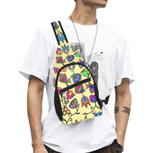 Load image into Gallery viewer, Indigenous Paisley Vanilla Chest Bag
