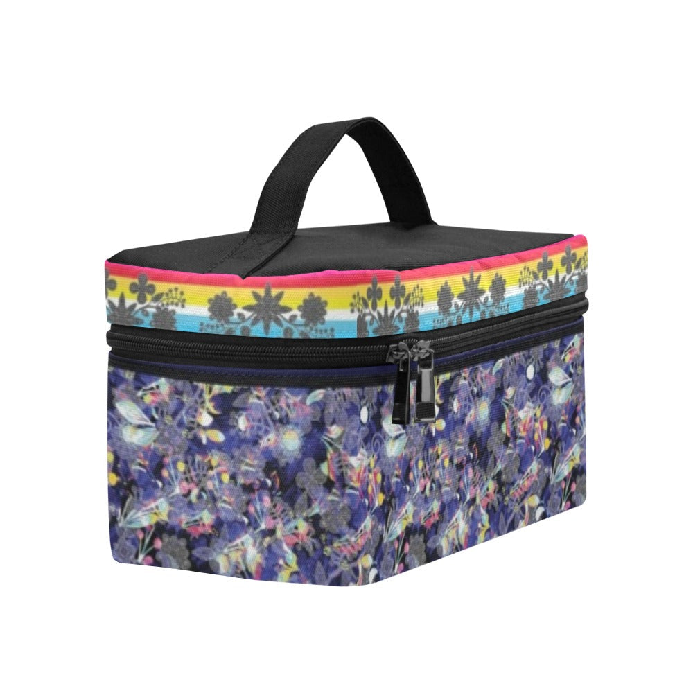 Culture in Nature Blue Cosmetic Bag