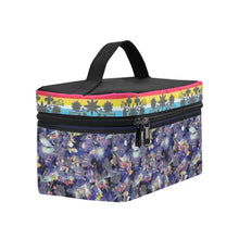 Load image into Gallery viewer, Culture in Nature Blue Cosmetic Bag
