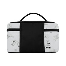 Load image into Gallery viewer, Ledger Dables White Cosmetic Bag
