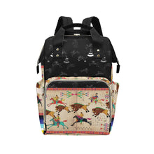 Load image into Gallery viewer, Ledger Hunt Midnight Multi-Function Diaper Backpack/Diaper Bag
