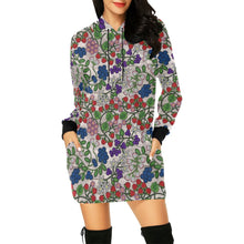 Load image into Gallery viewer, Takwakin Harvest Bright Birch Hoodie Dress
