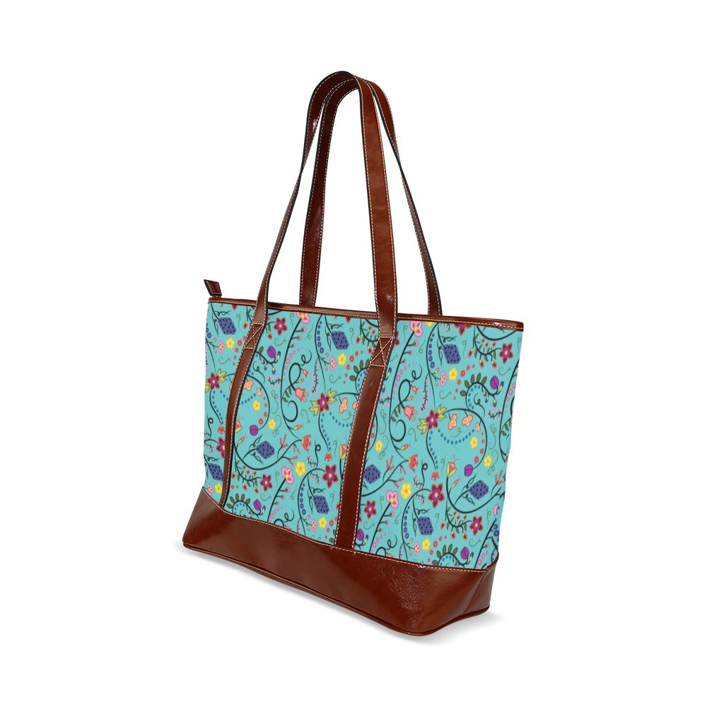 Fresh Fleur Sky Tote Handbag