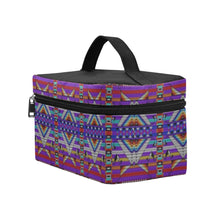 Load image into Gallery viewer, Medicine Blessing Purple Cosmetic Bag/Large
