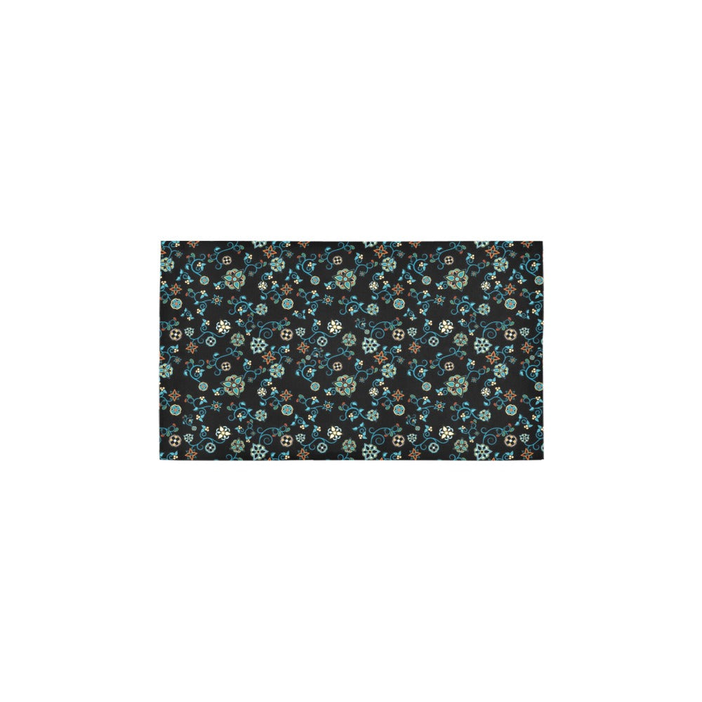 Ocean Bloom Bath Rug 16''x 28''