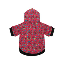 Load image into Gallery viewer, Blue Trio Cardinal Pet Dog Hoodie
