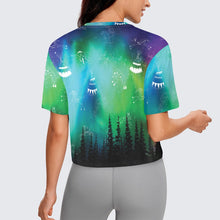 Load image into Gallery viewer, Aurora Medicine Animals Crop Top
