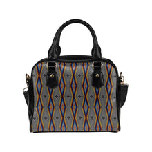 Load image into Gallery viewer, Diamond in the Bluff Grey Shoulder Handbag
