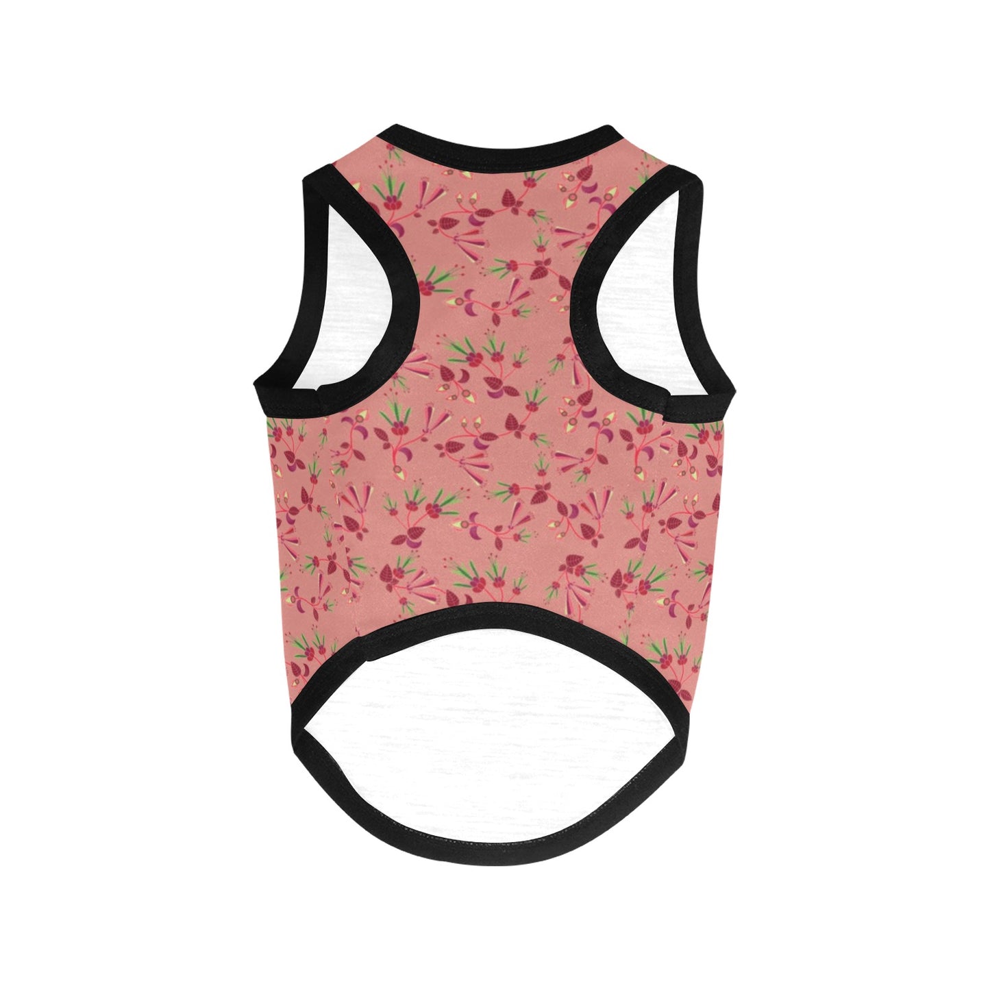 Swift Floral Peach Rouge Remix Pet Tank Top