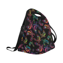 Load image into Gallery viewer, Neon Floral Eagles Neoprene Lunch Bag/Large
