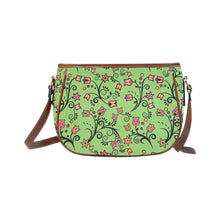 Load image into Gallery viewer, LightGreen Yellow Star Saddle Bag
