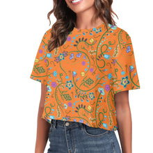 Load image into Gallery viewer, Fresh Fleur Carrot Crop Top
