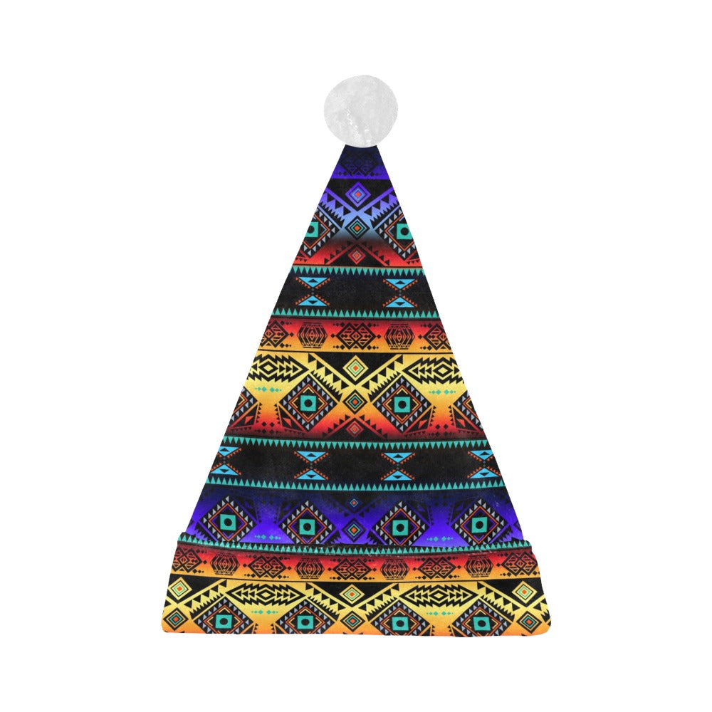 California Coast Sunset Santa Hat