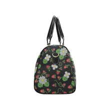 Load image into Gallery viewer, Strawberry Dreams Midnight Waterproof Travel Bag
