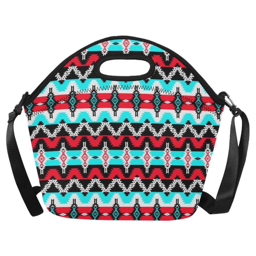 Two Spirit Dance Neoprene Lunch Bag/Large