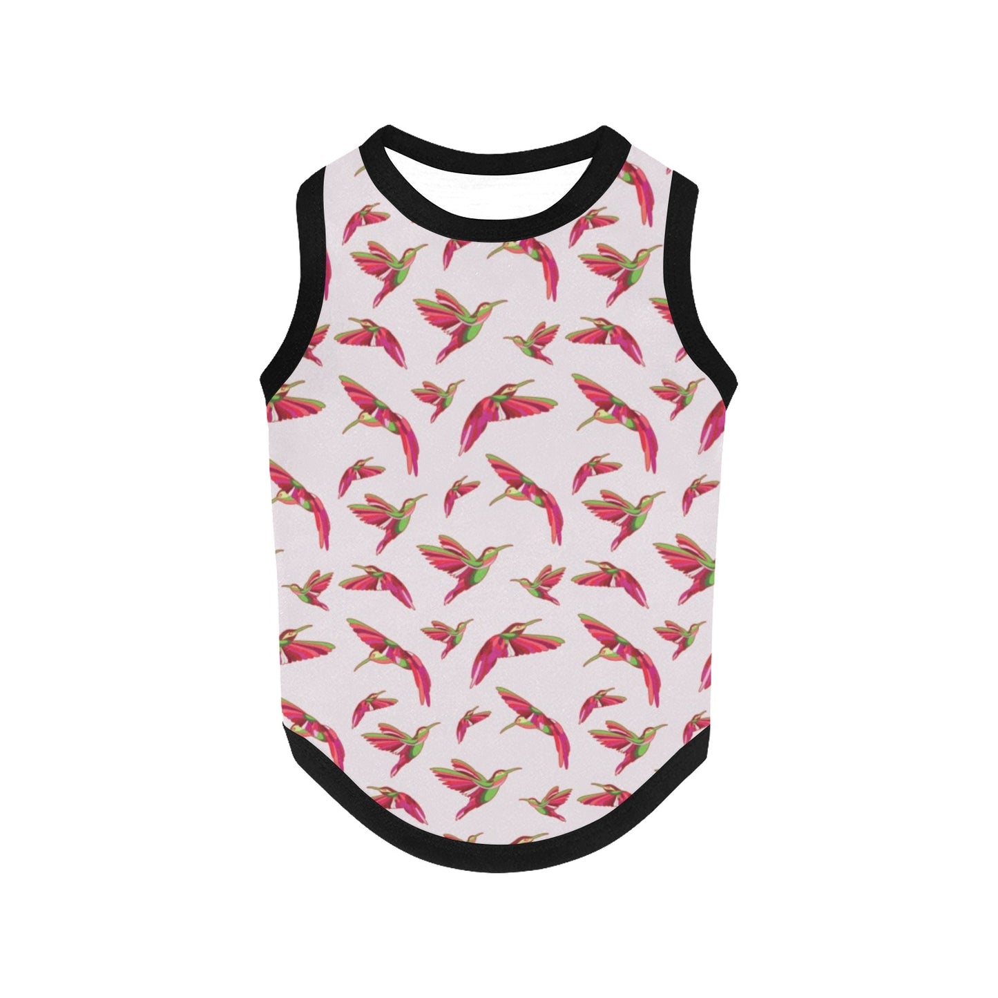 Red Swift Colourful Pet Tank Top