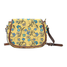 Load image into Gallery viewer, Blue Trio Tuscan Saddle Bag
