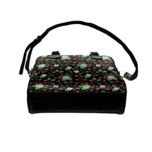 Load image into Gallery viewer, Strawberry Dreams Midnight Shoulder Handbag
