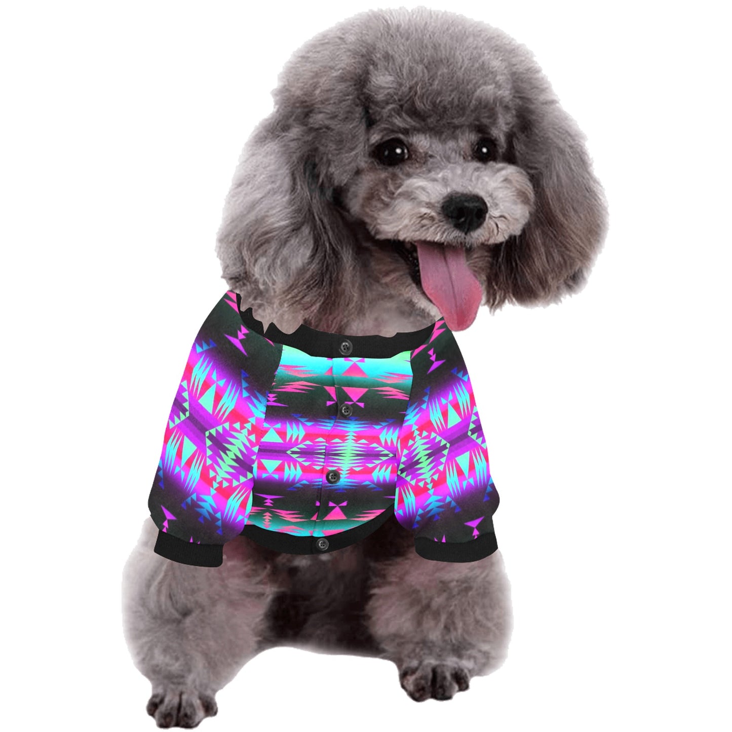 Between the Rocky Mountains Pet Dog Round Neck Shirt