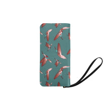 Load image into Gallery viewer, Red Swift Turquoise Women&#39;s Clutch Purse
