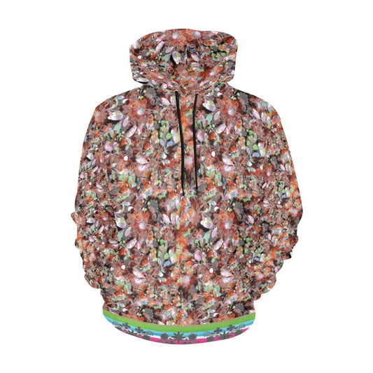 Culture in Nature Orange Hoodie for Women