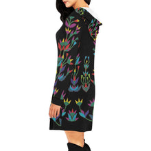 Load image into Gallery viewer, Dakota Diamond Memories (Black) Hoodie Dress
