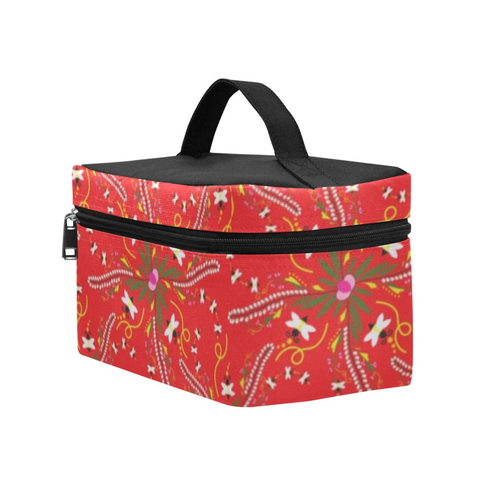 Willow Bee Cardinal Cosmetic Bag