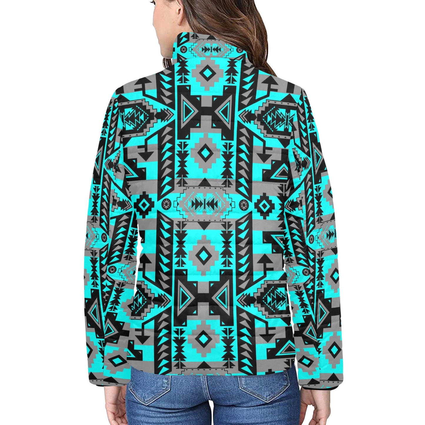 Chiefs Mountain Sky Women's Stand Collar Padded Jacket