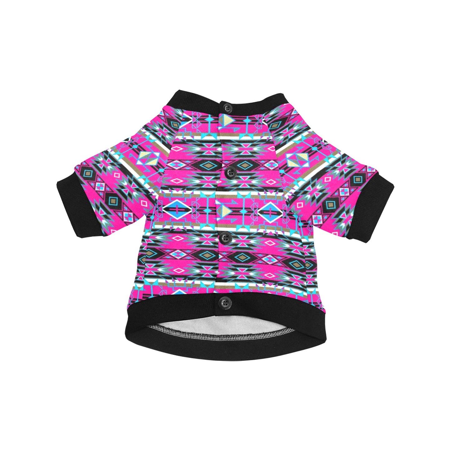 Force of Nature Sunset Storm Pet Dog Round Neck Shirt