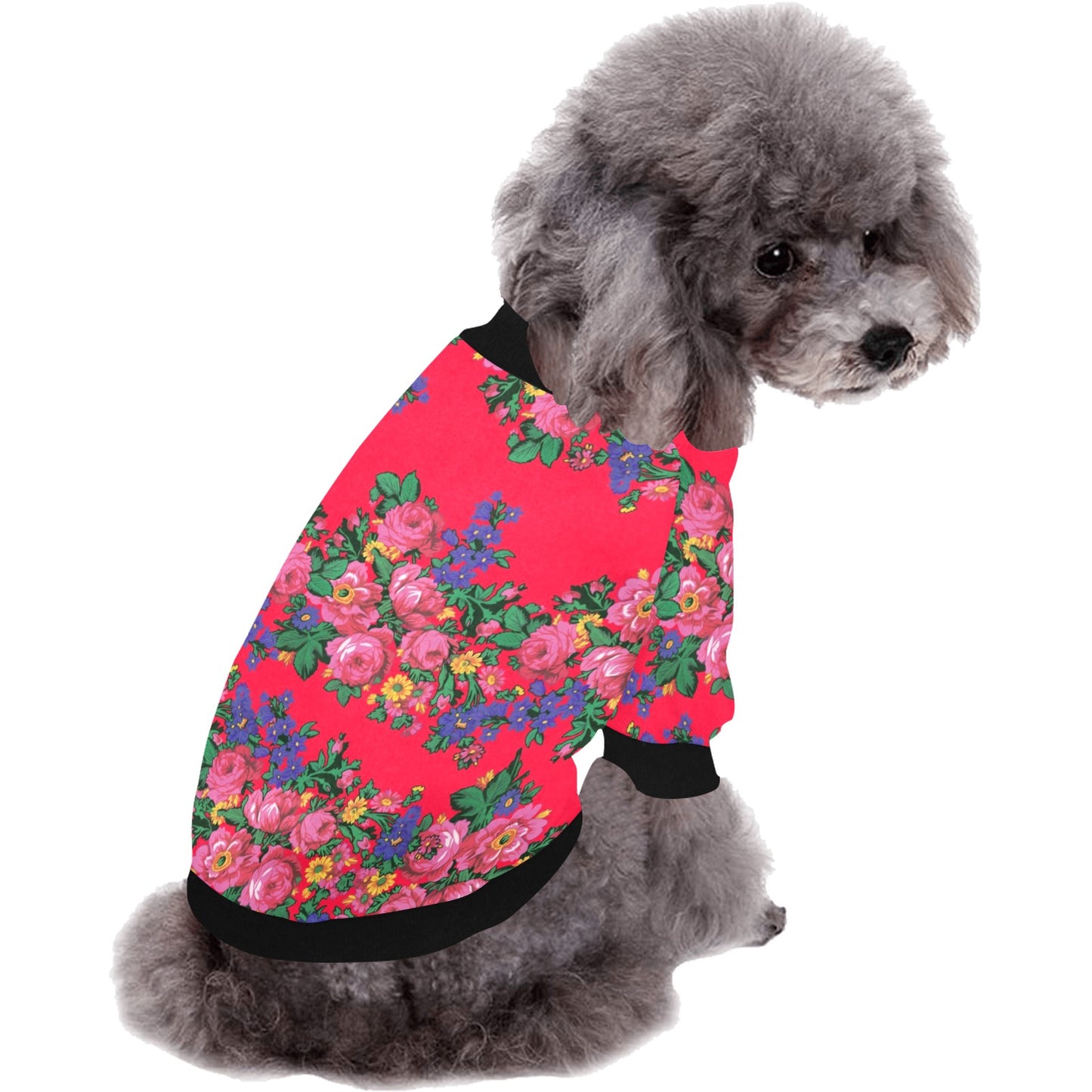 Kokum's Revenge Dahlia Pet Dog Round Neck Shirt