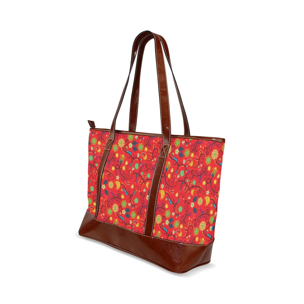 Nipin Blossom Fire Tote Handbag