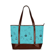 Load image into Gallery viewer, Ledger Dabbles Torquoise Tote Handbag
