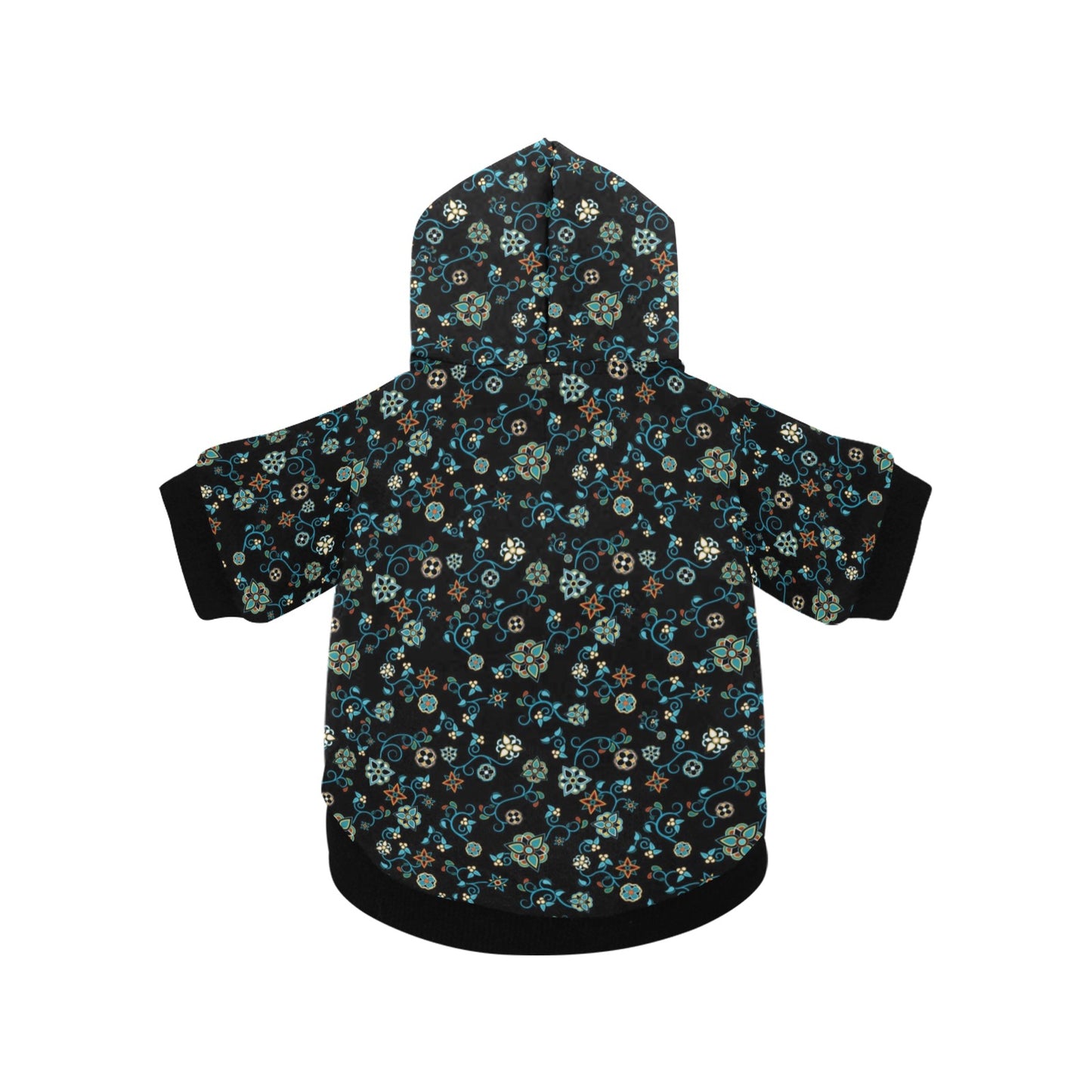 Ocean Bloom Pet Dog Hoodie