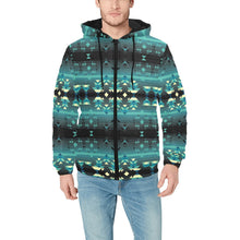 Load image into Gallery viewer, Inspire Green Men&#39;s Padded Hooded Jacket
