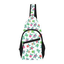 Load image into Gallery viewer, Berry Flowers White Chest Bag
