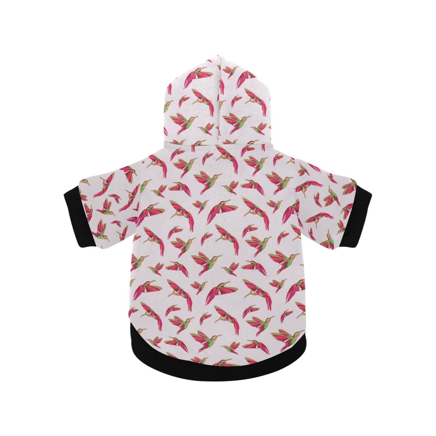 Red Swift Colourful Pet Dog Hoodie