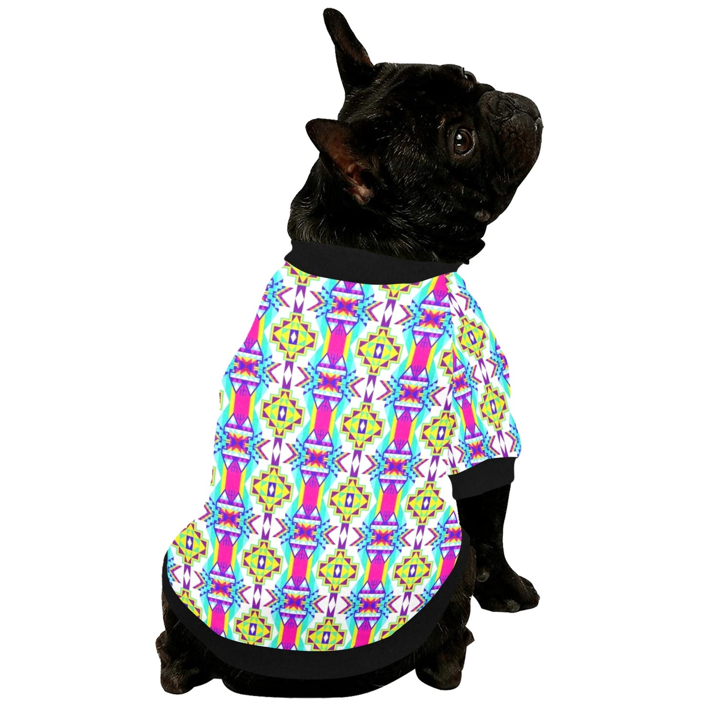 Fancy Champion Pet Dog Round Neck Shirt