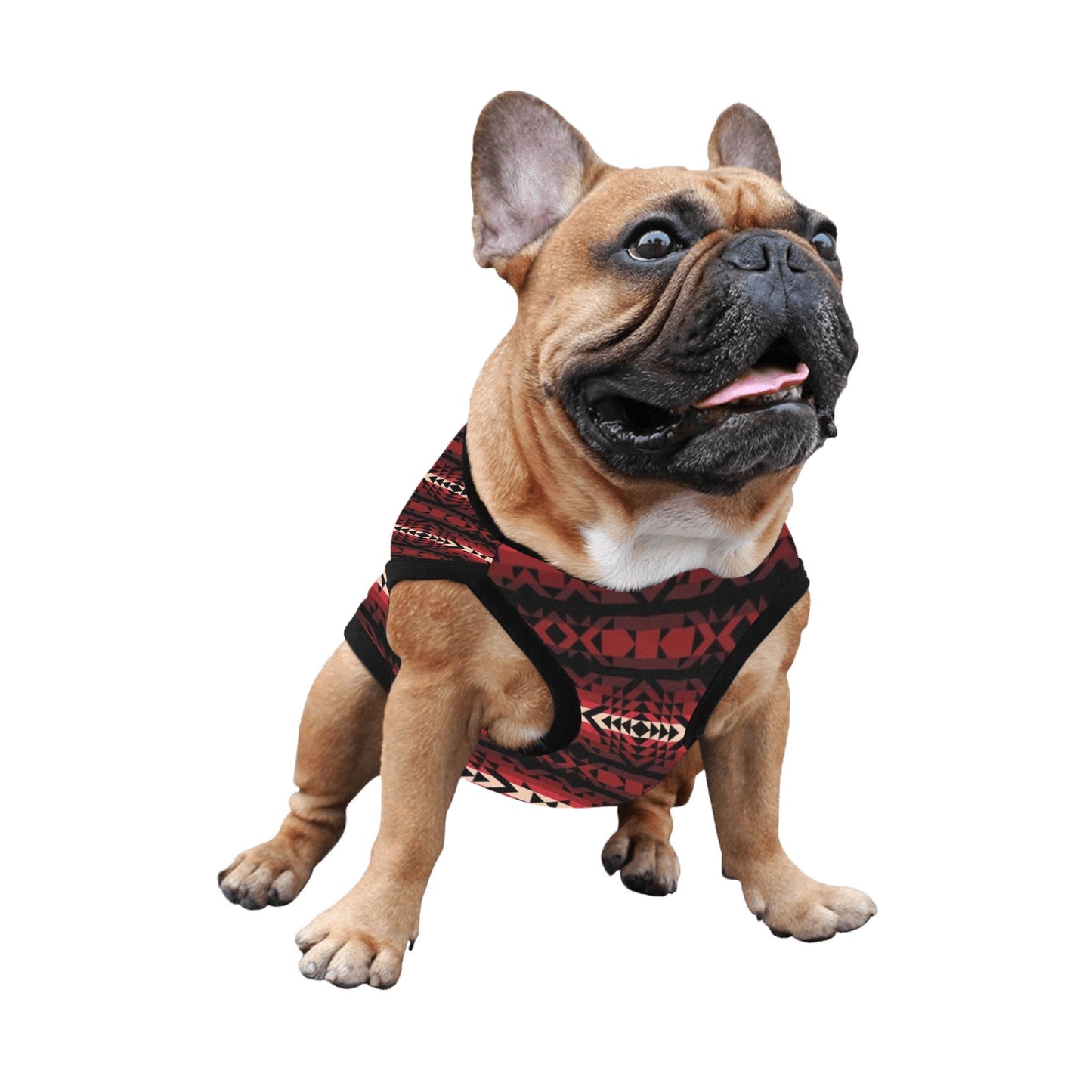 Black Rose Pet Tank Top