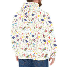 Load image into Gallery viewer, Fresh Fleur Men&#39;s Long Sleeve Fleece Hoodie
