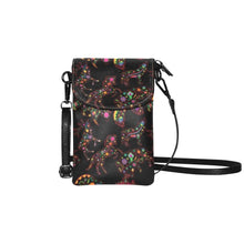 Load image into Gallery viewer, Neon Floral Animals Small Cell Phone Purse
