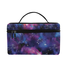 Load image into Gallery viewer, Animal Ancestors 1 Blue and Pink Cosmetic Bag
