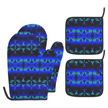 Load image into Gallery viewer, Between the Blue Ridge Mountains Oven Mitt &amp; Pot Holder
