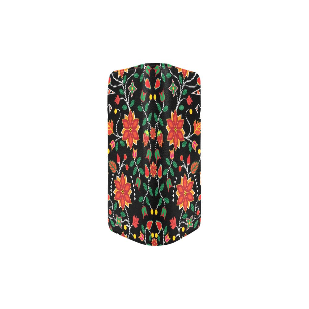 Floral Beadwork Six Bands Clutch