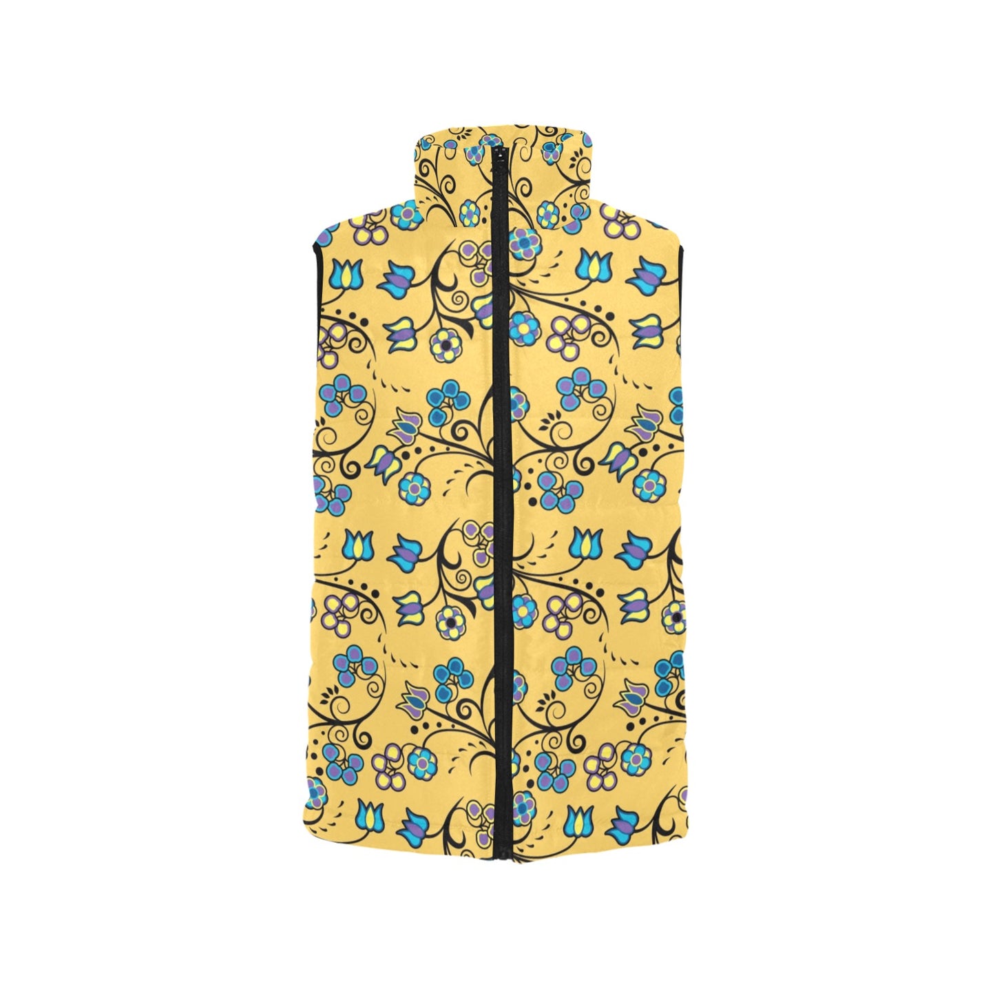 Blue Trio Tuscan Women's Padded Vest Jacket