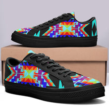 Load image into Gallery viewer, Fancy Bustle Aapisi Low Top Canvas Shoes Black Sole aapisi Herman 
